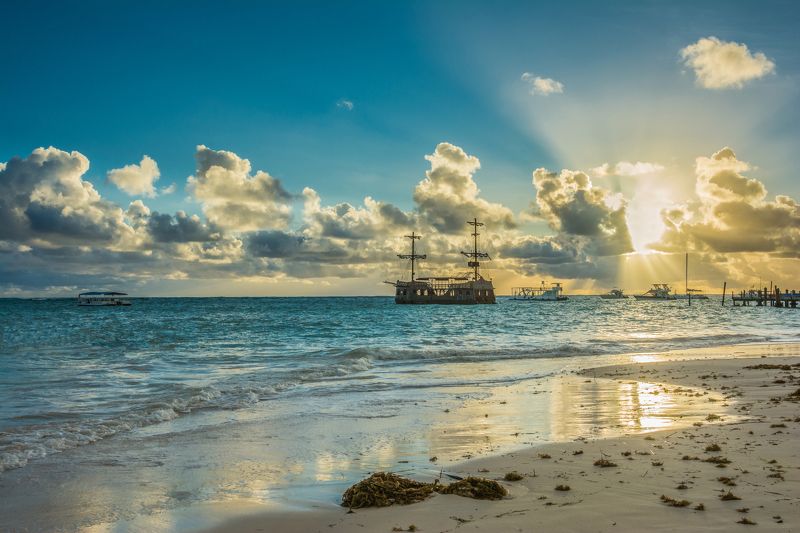 Sunrise over the Atlantic фото превью