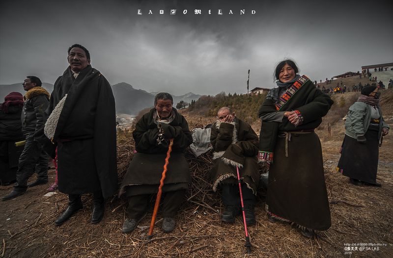 Участие  будет  верующих  метод  参加法会的信徒 фото превью