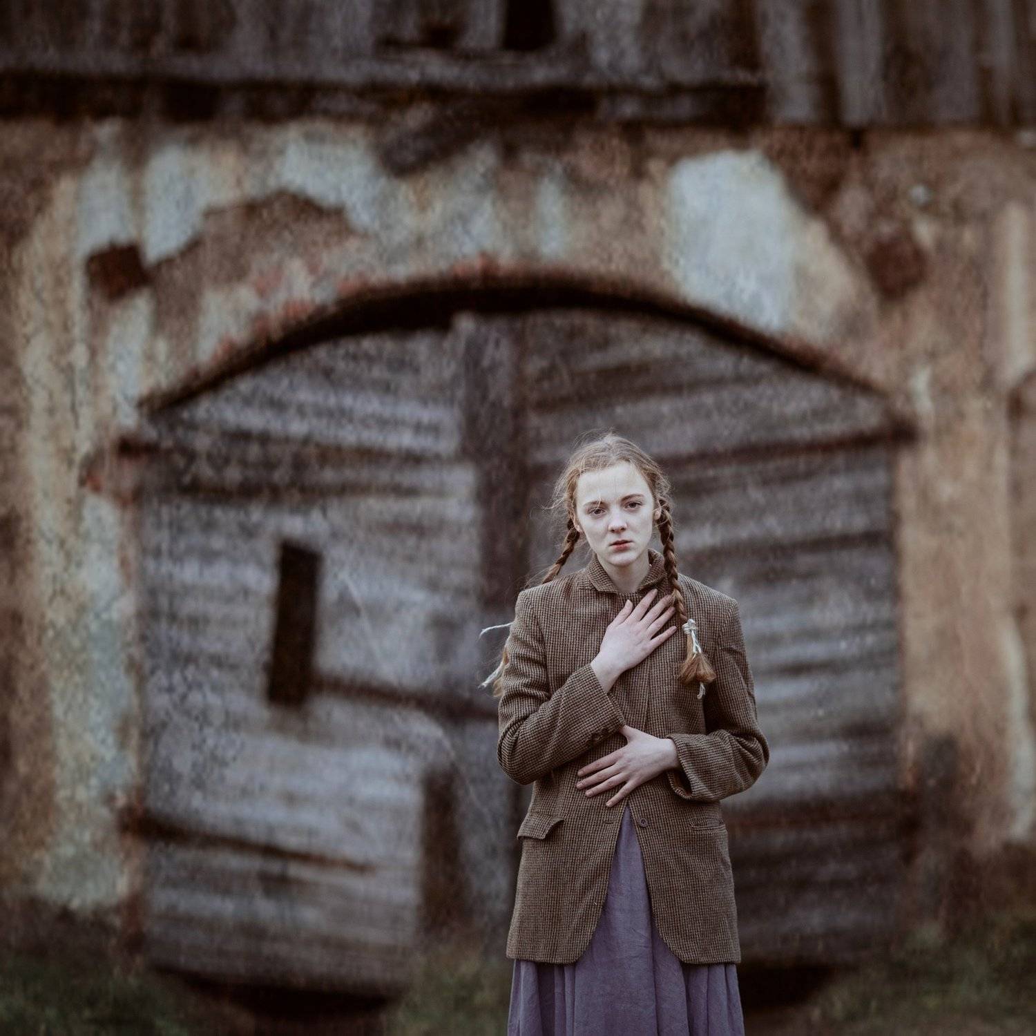 girl; portrait, Irma