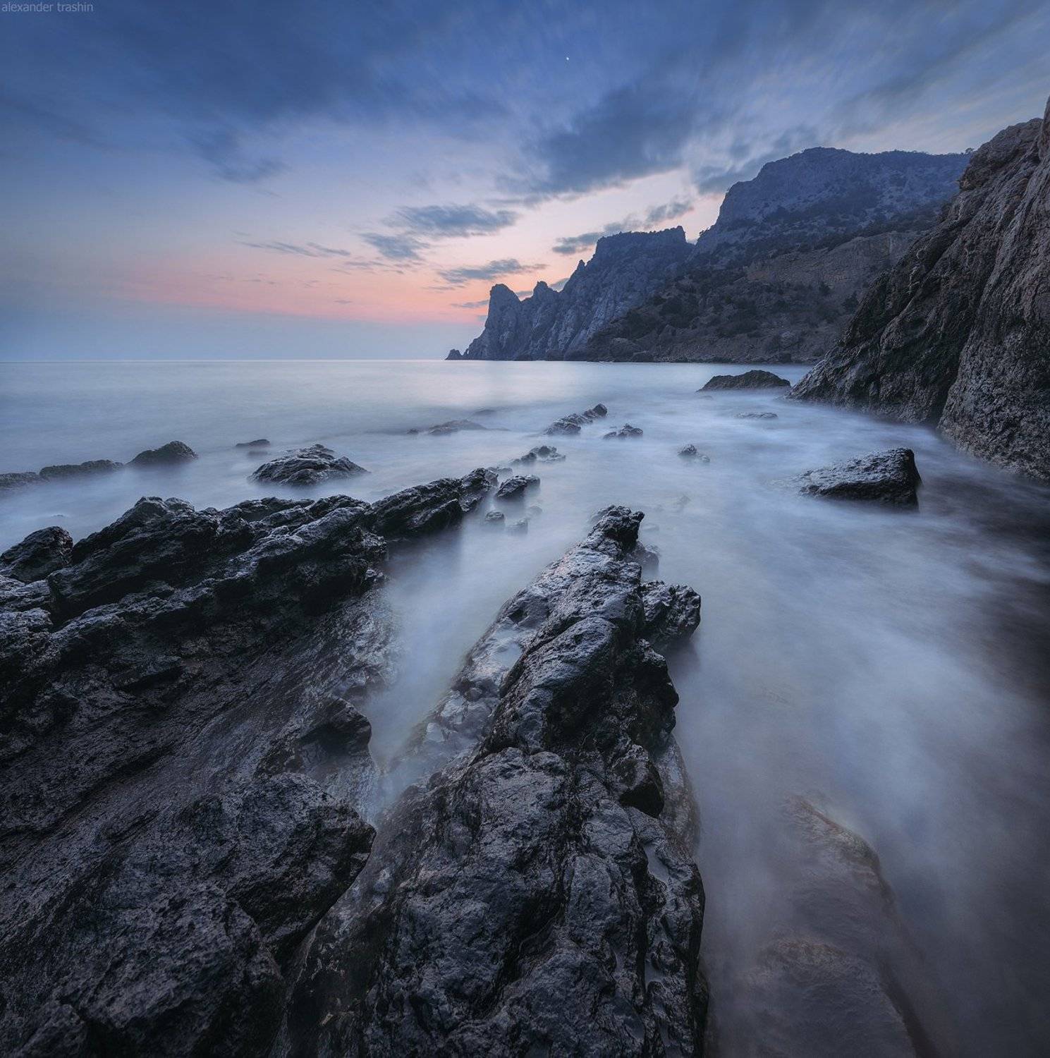 новый свет, крым, пейзаж, Александр Трашин