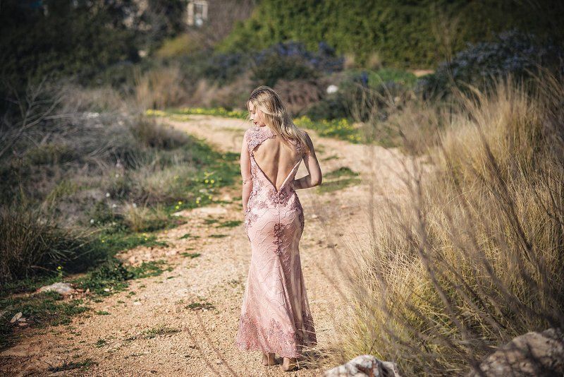 Blond, Dress, Wedding dress, Woman *** фото превью