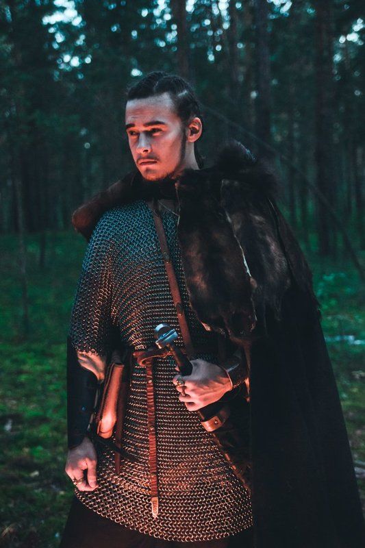 лес, портрет, воин Hunt Or Be Hunted фото превью