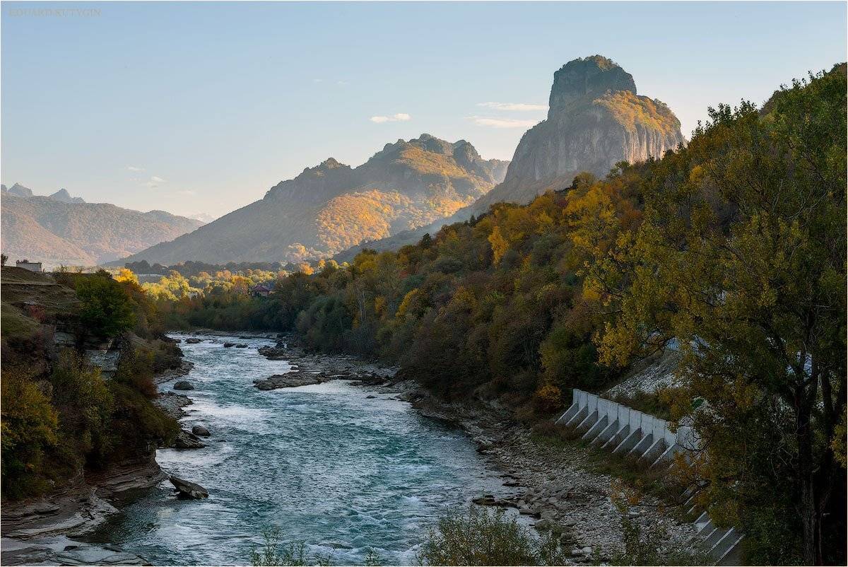 кутгыгин, теберда, кавказ, осень, Кутыгин Эдуард