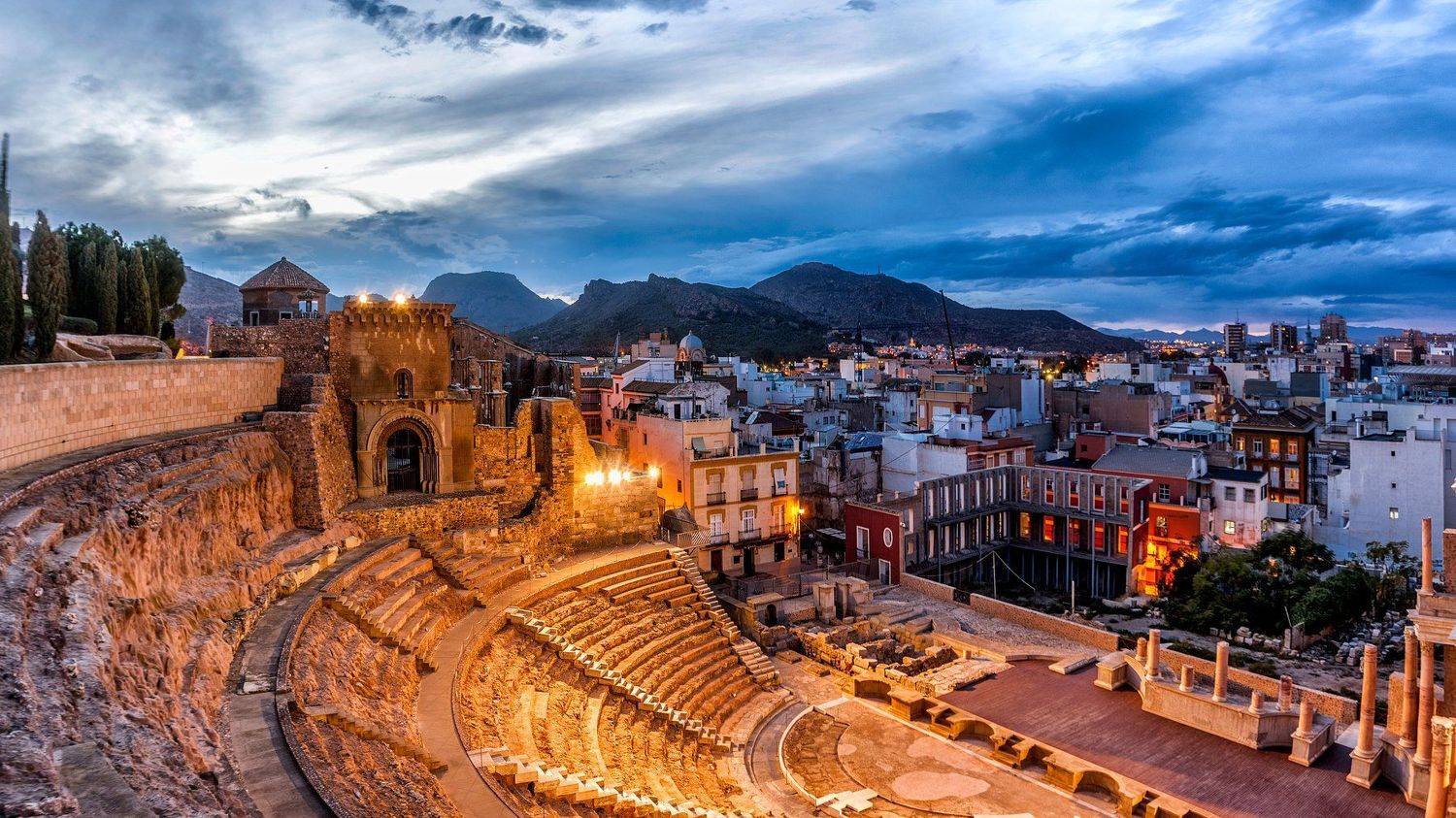 картахена, амфитеатр, cartagena, teatro romano, spain, испания., Виктор Голобородько