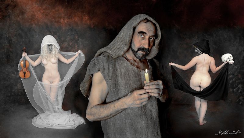 Автопортрет з музами фото превью