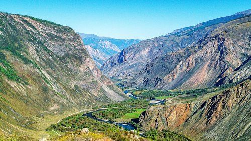 Долина р.Чулышман.