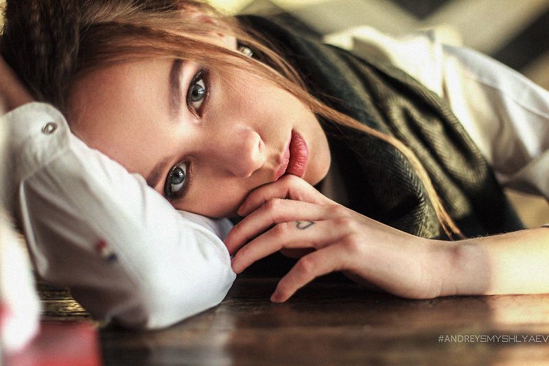 девушка, портрет, смышляев, дневной свет, girl, dayligh, smyshlyaev, зима, россия, челябинск Полина фото превью