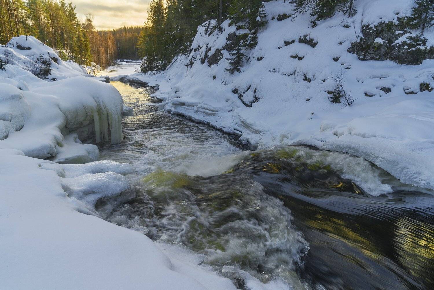 Карелия, водопады, Владимир Рябков