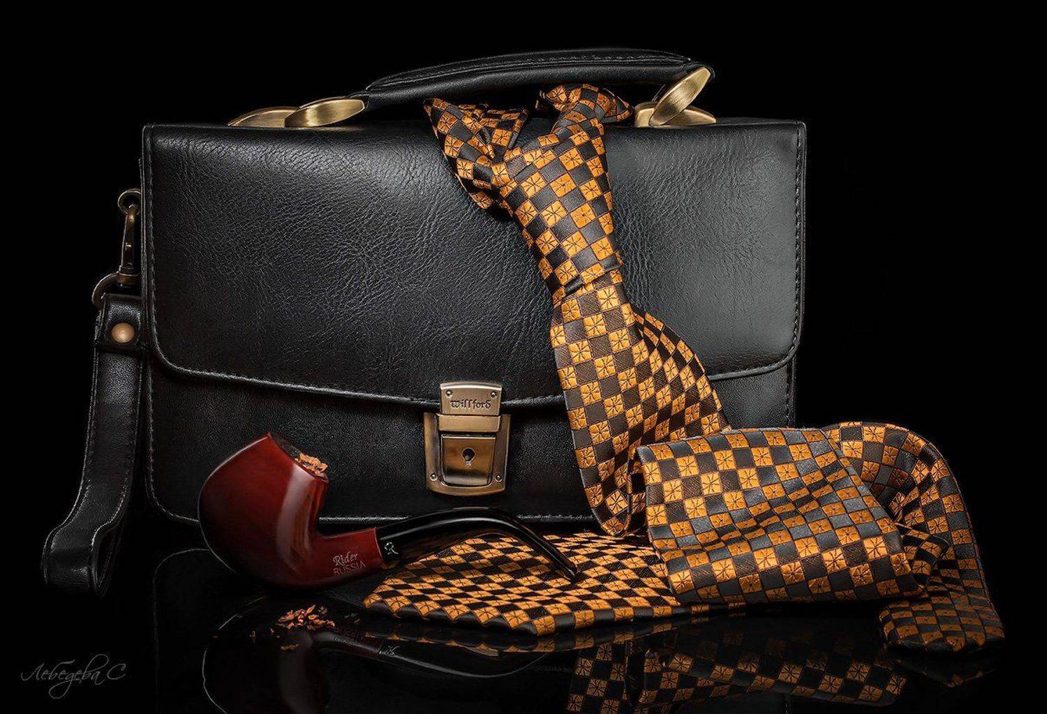 натюрморт,галстук,мужской,трубка,табак, Светлана Л.