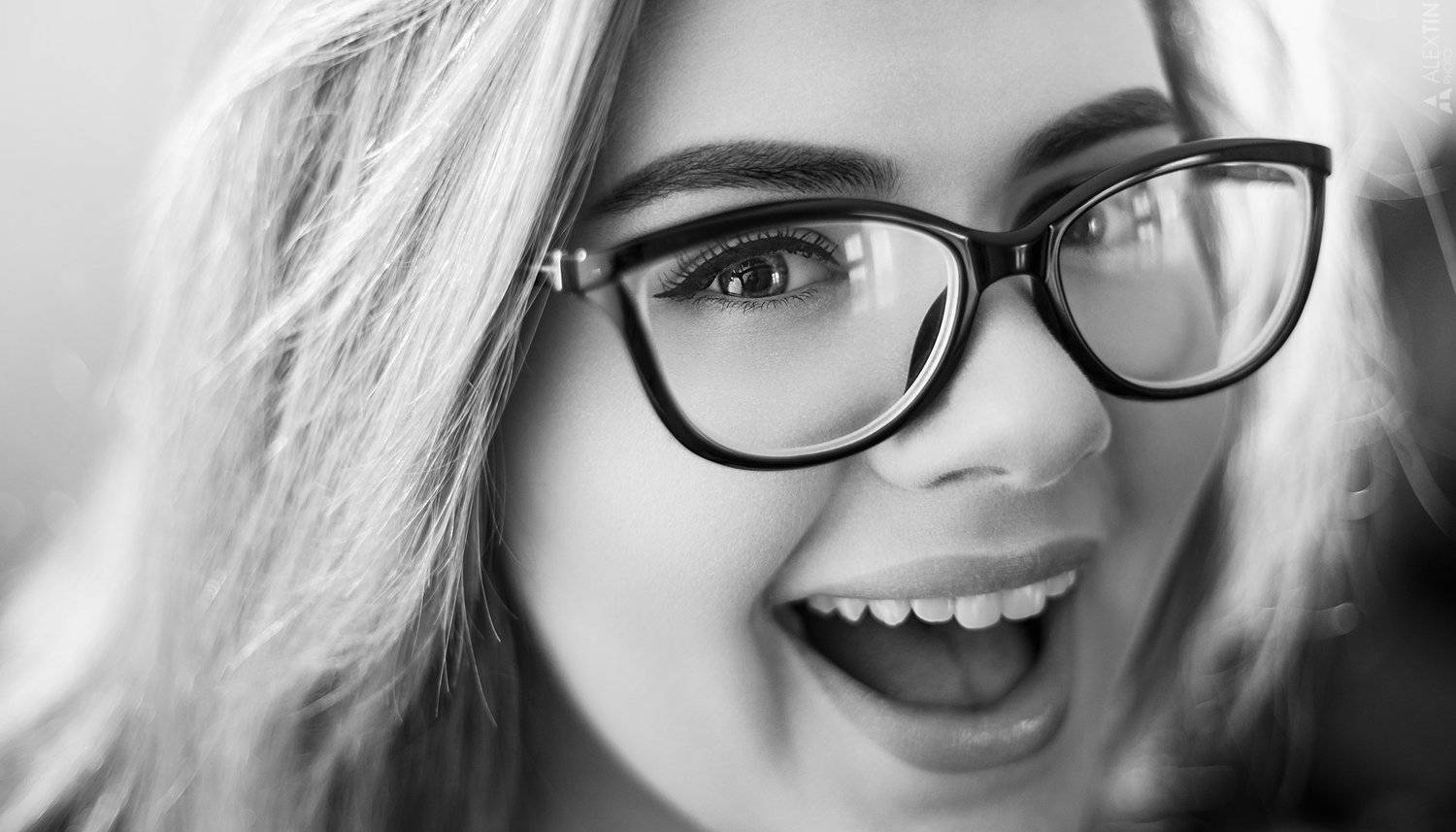 девушка, портрет, свет, чб,, Саня Тупикин