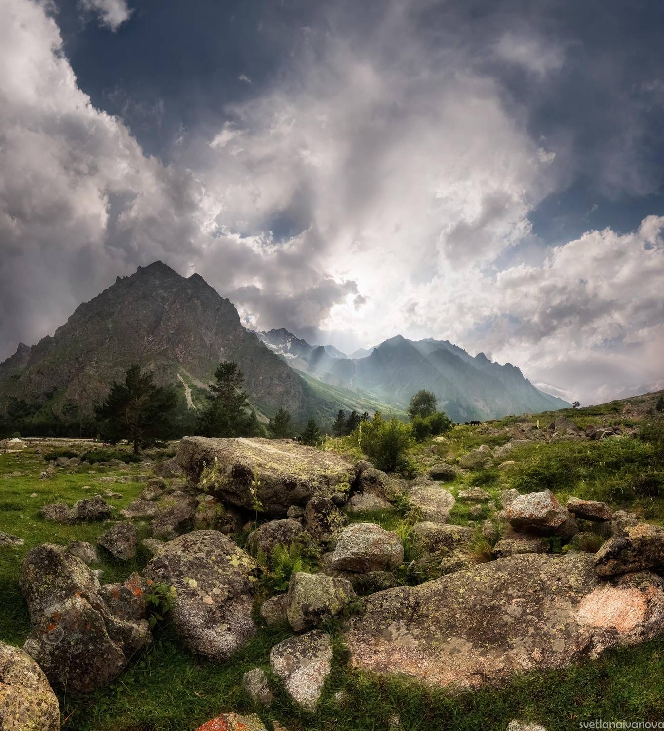 адыр-су, горы, уллу-тау, эльбрус, Светлана Иванова