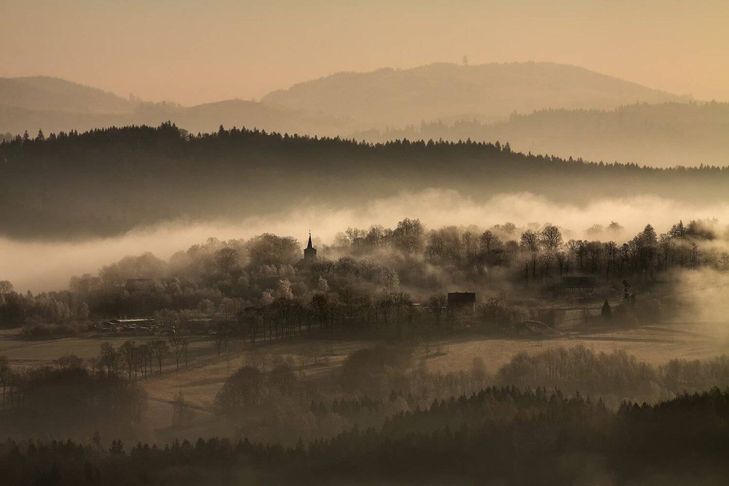 landscape,canon,mist,light,autumn, Iza,Darek