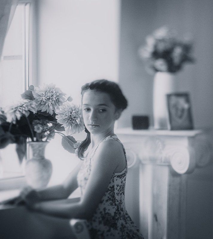 девушка, портрет, арт, петцваль Настроение фото превью