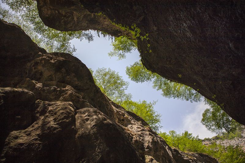 горы, кавказ, скалы, небо, тайны Затерянный мир... фото превью