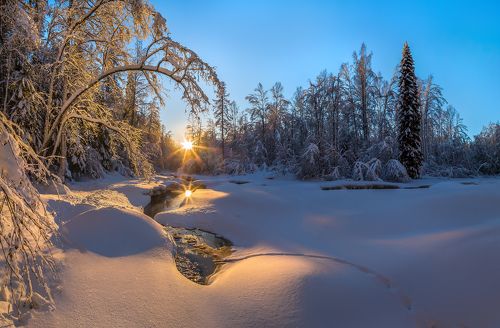 Замерзающая река