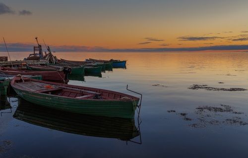 Труднодоступные Соловки. Вечер на острове Малая Муксалма.