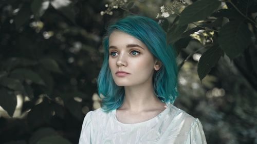 Forest Blue Lady