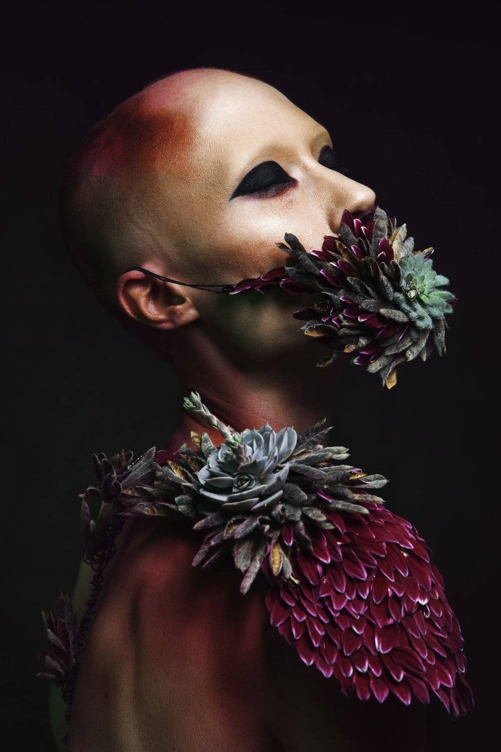 beauty, fashion, portrait, florist, makeup, eye, lips, model , Лев Рогожников