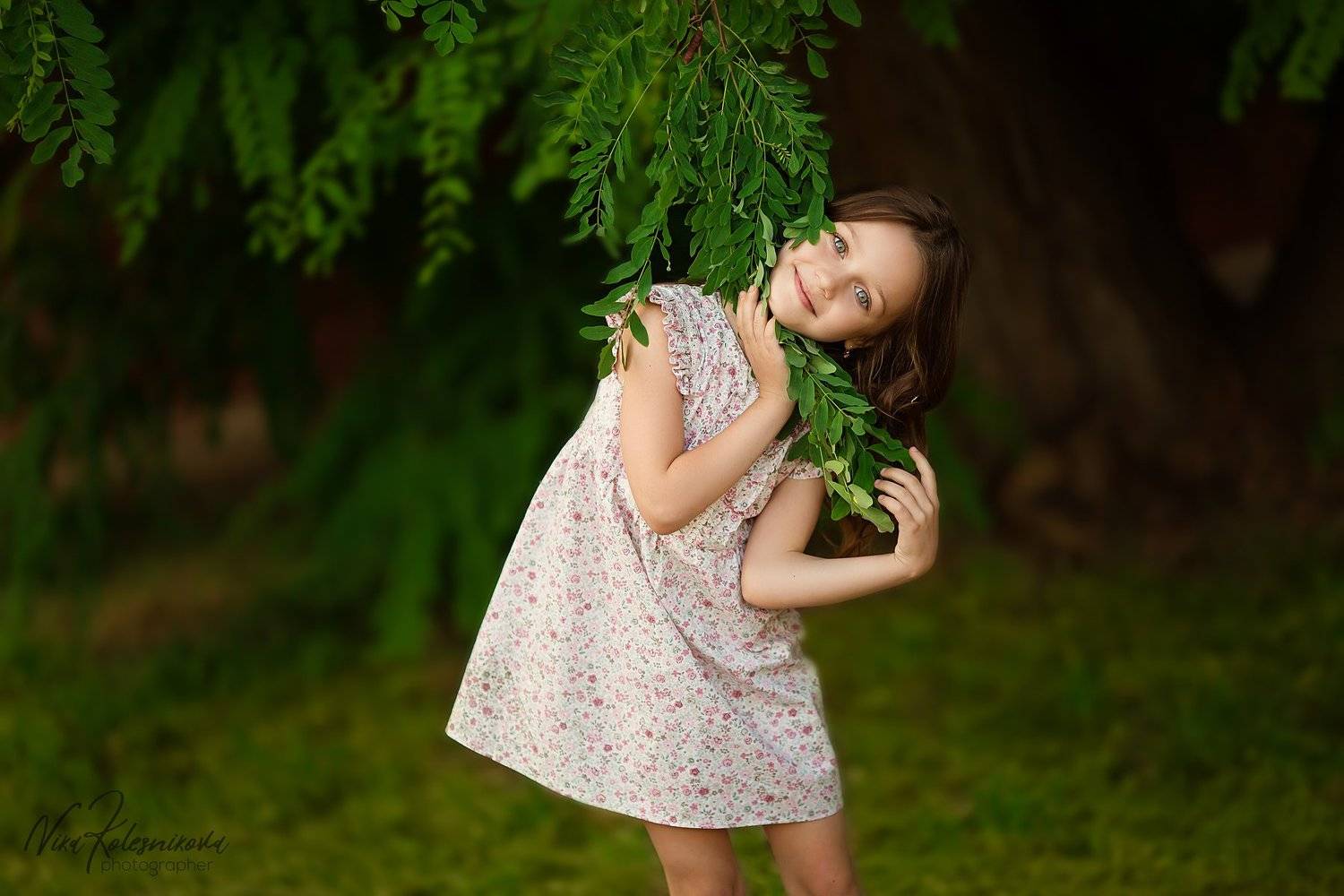 весна, девочка, счастье, Ника Колесникова