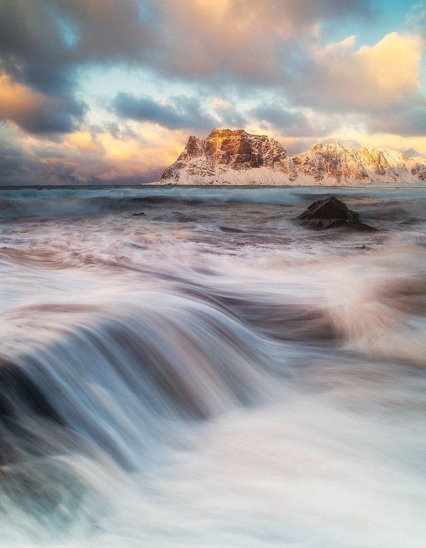 norway Utakleiv beach фото превью