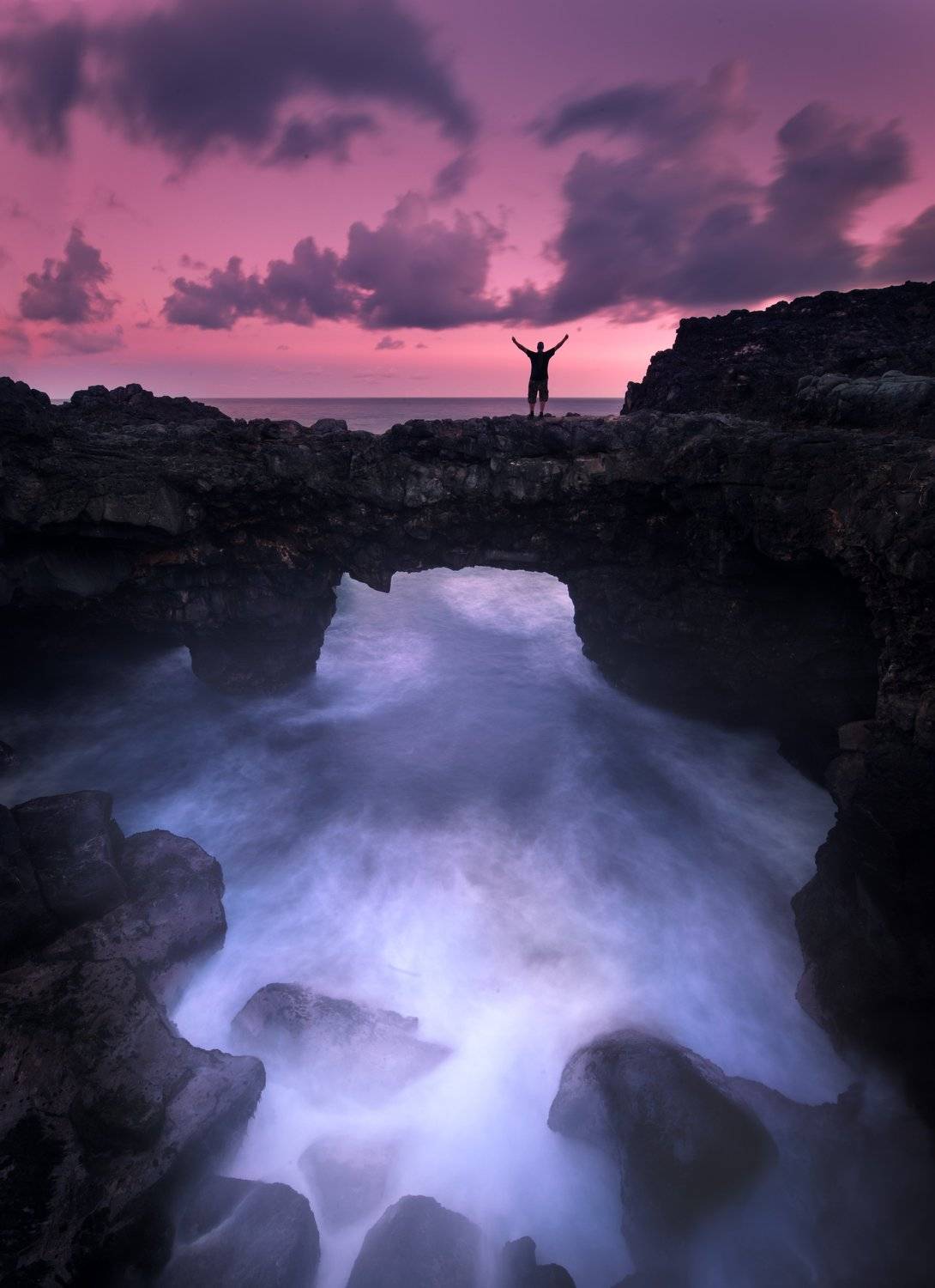 Pont Naturel, Mauritius, Jarkko J&auml;rvinen