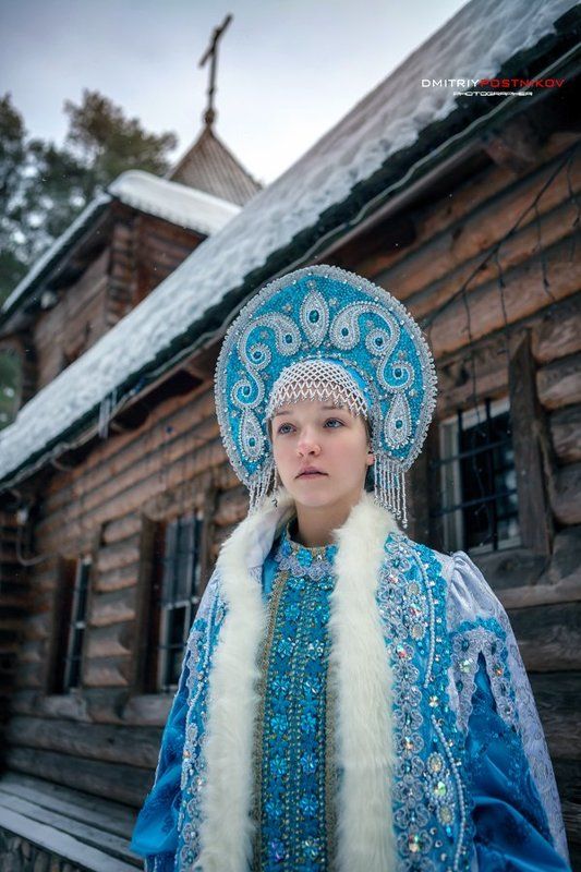 Дубна, Зима, Портрет девушки, Россия, Снегурочка Жила-была снегурочка...продолжение. фото превью