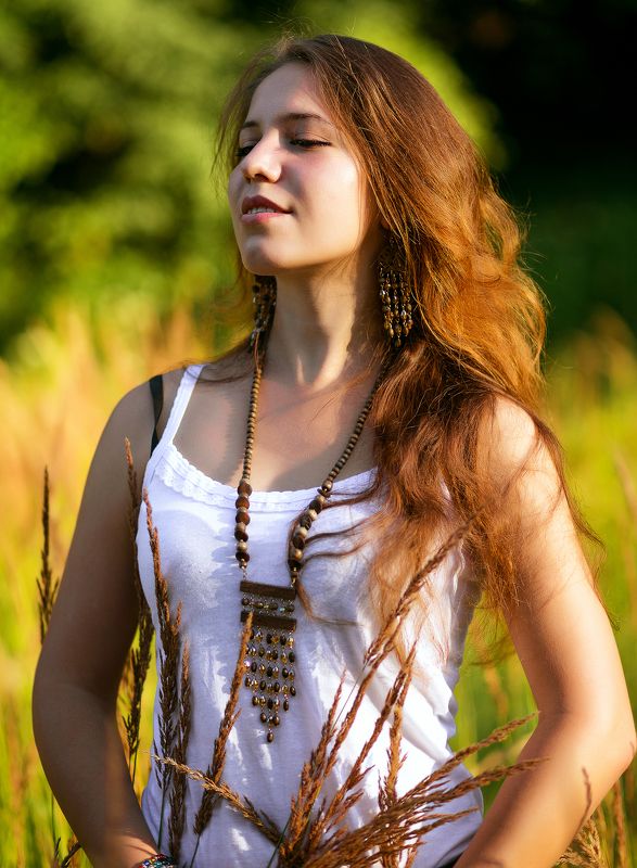 цвет, девушка, модель, портрет, портрет девушки, красотка, лето, настроение художественный портрет, фэшн, гламур, girl, model, beauty, fashion, art portrait, color, glamur Летнее настроение фото превью