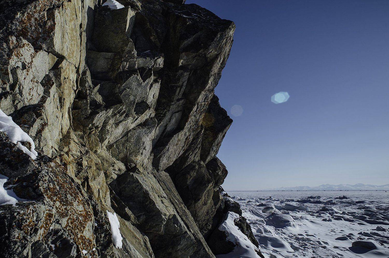 север, Магадан, море, прогулка, припай, Евгений Труфанов
