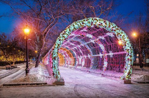 Новогодний Тверской бульвар