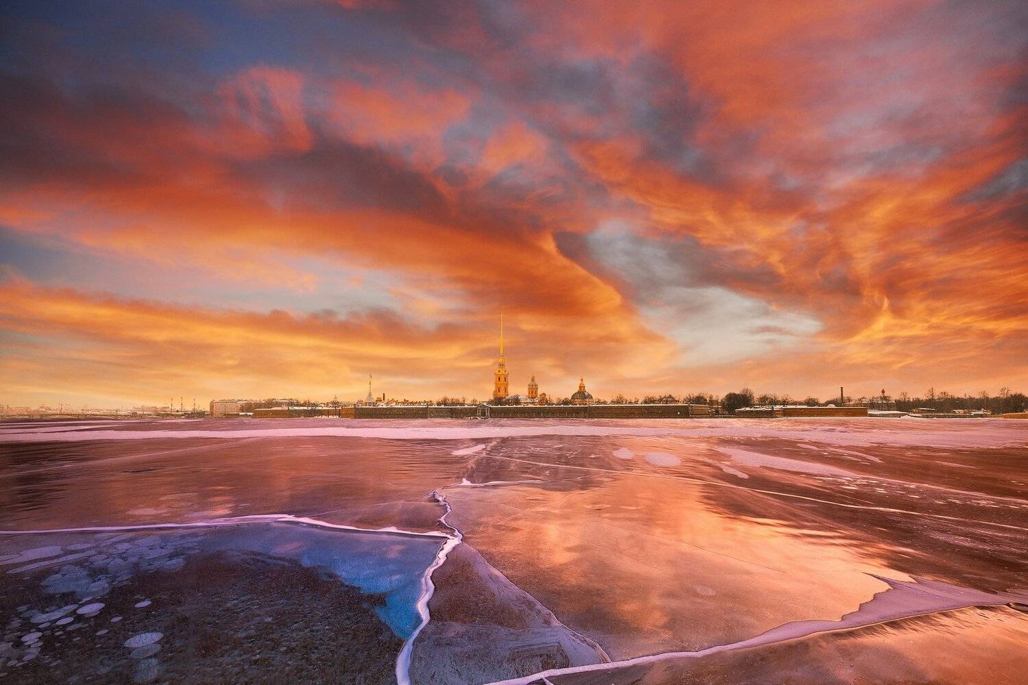 spring, russia, snow, спб, весна, снег, city, sky, небо, город, Андрей Михайлов