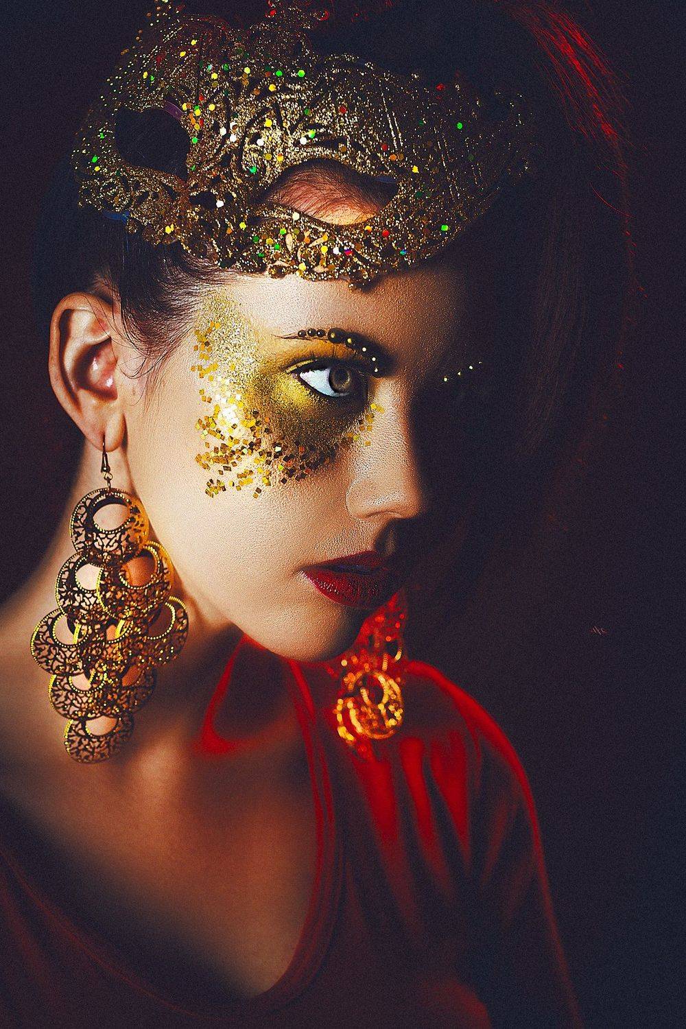 woman, portrait, studio, light, make-up, Руслан Болгов (Axe)