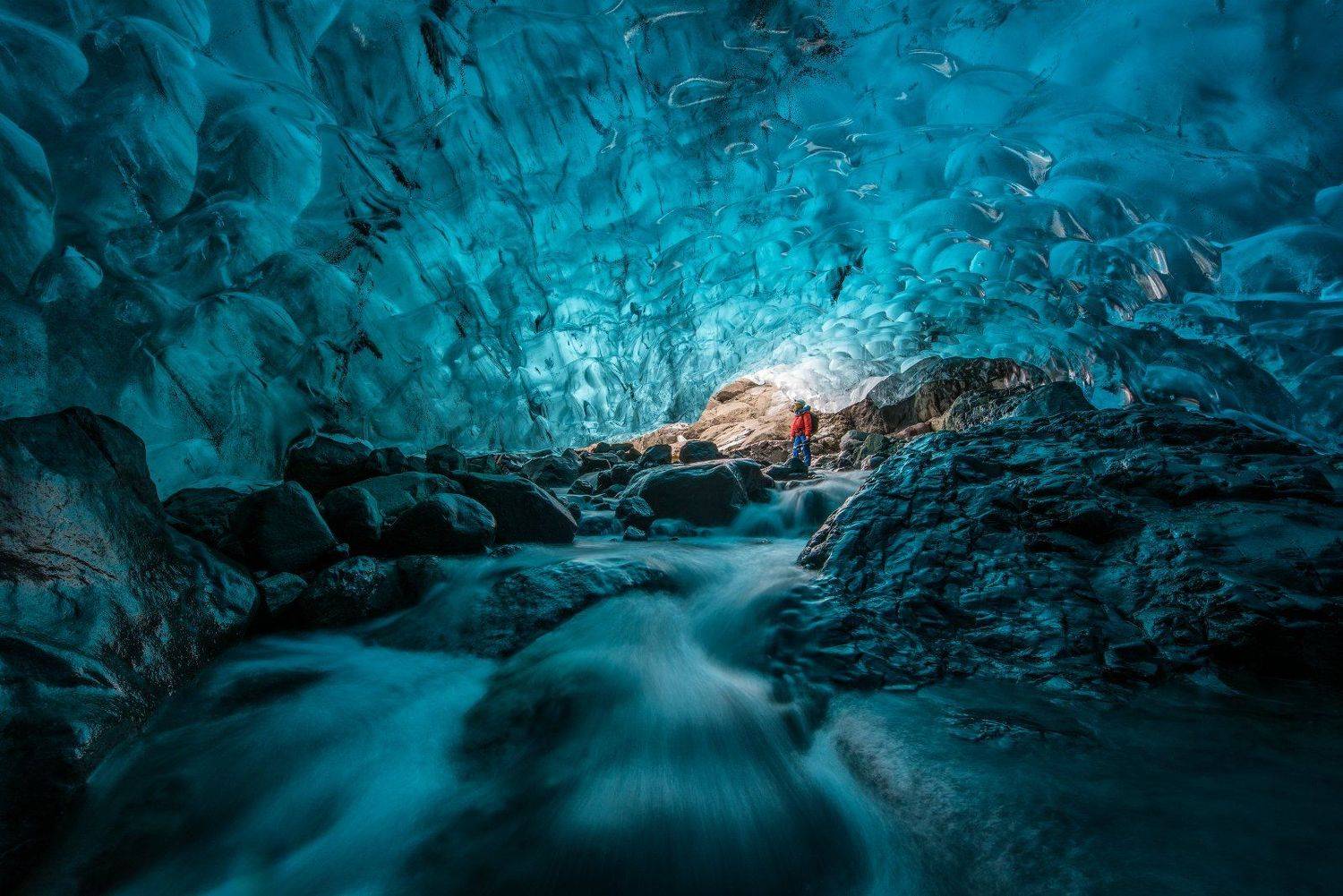 исландия, пещера, ледник, iceland, cave, glacier, Вадим Балакин