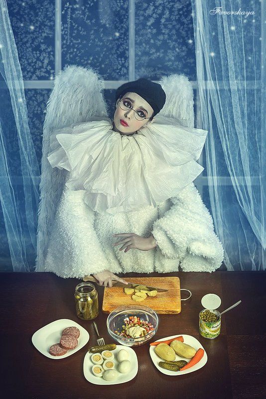 Рождественский ангел фото превью