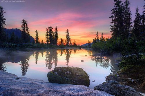 Озеро Лазурное. Национальный парк Ергаки.