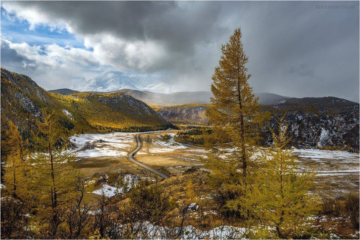 Кутыгин, Алтай, Чуя, Северо, Чуйский, хребет, осень, Кутыгин Эдуард