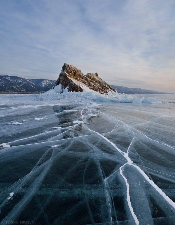 байкал, пейзаж, зима, лёд, Сипаева Катерина