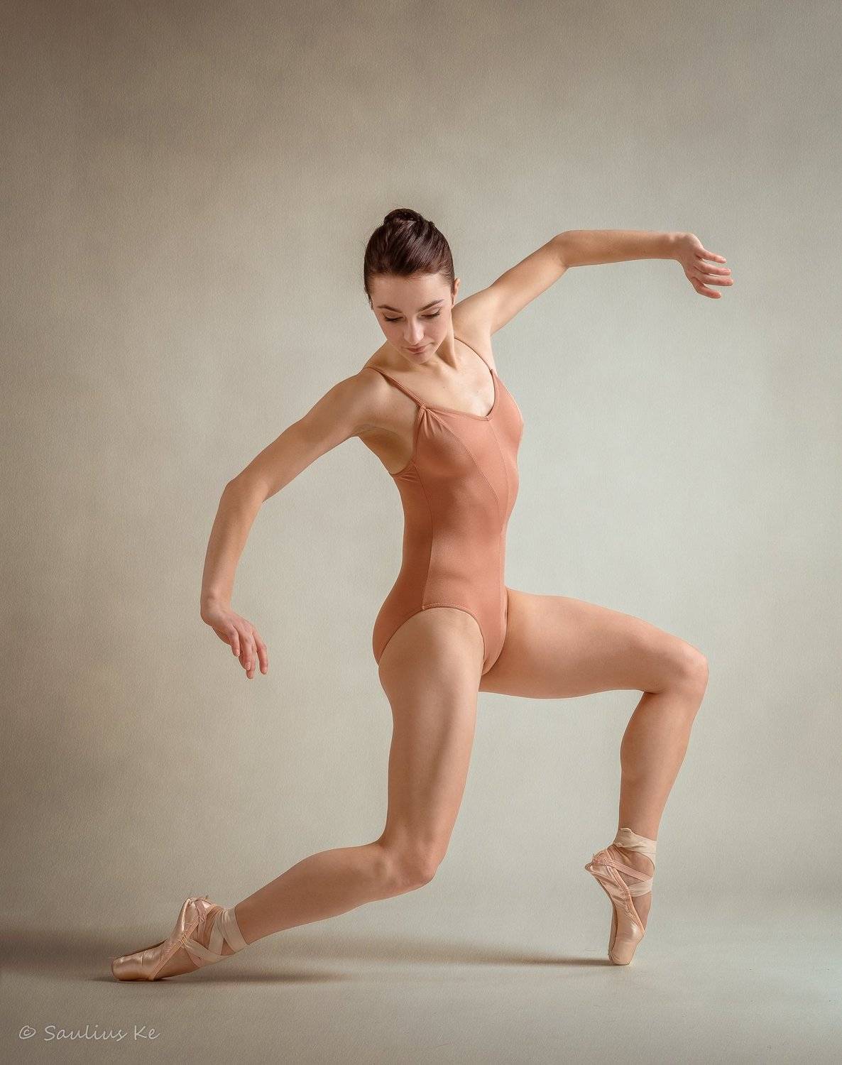girl, female, pretty, portrait, dancer, ballet, pose, Saulius Ke