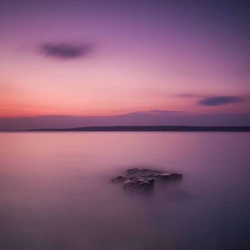 жигулевск, тольятти, море, река, волга, закат, вечер  фото превью