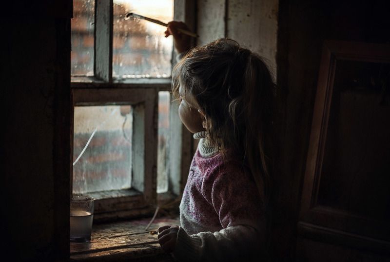 Художник,что рисует дождь фото превью