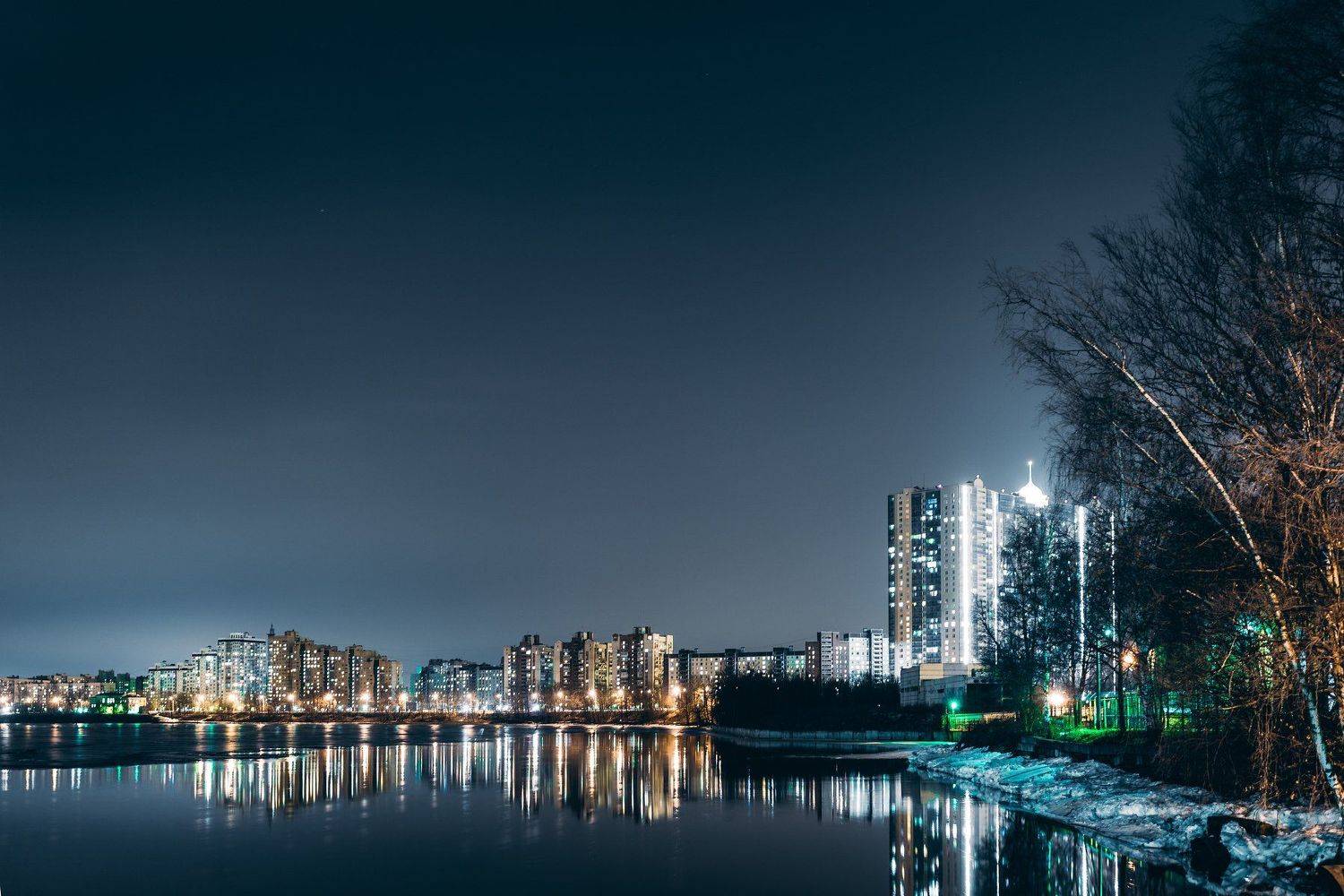 spring, russia, snow, спб, весна, снег, city, sky, небо, город, архитектура, Андрей Михайлов