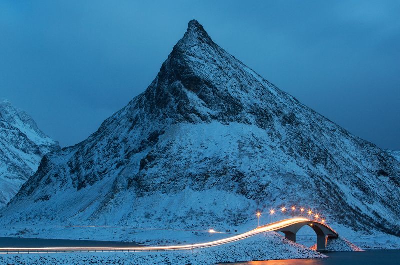 norway, lofoten Ramberg Fredvang Bridge фото превью