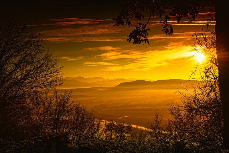 color, colorful, colors, color image, glow, image, landscape, mountain, nature, natural light, photography, skies, sun, yellow, Revelation фото превью