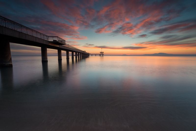 Burgas at sunrise фото превью