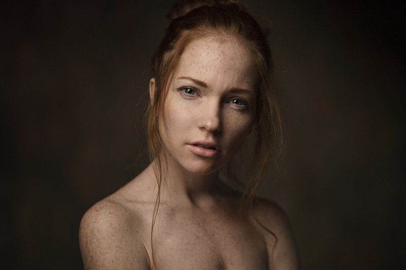 девушка, 2017, портрет, portrait, глаза, прическа, pretty Oksana фото превью