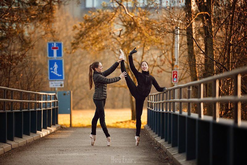 ballerina, dance, dancing, portrait The lesson фото превью