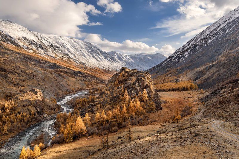 талдура, алтай, осень, autumn Осенняя Талдура фото превью