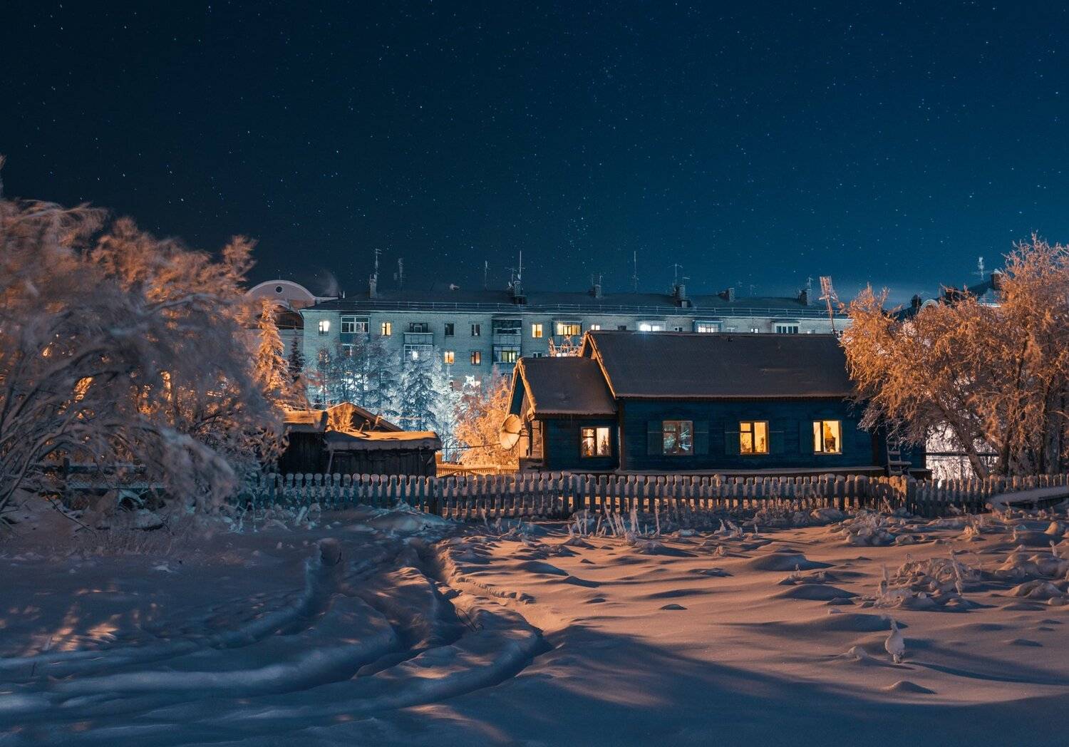 ямал , сибирь, природа , салехард , вечер , февраль, Настя Братка