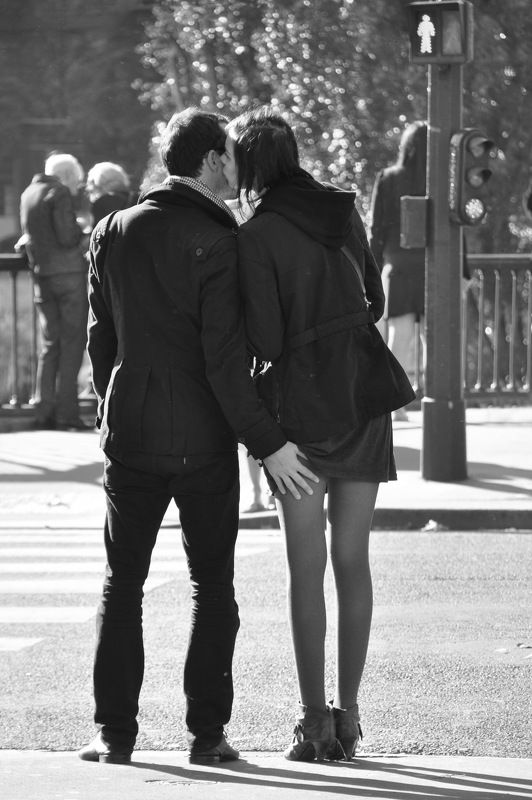 street, city life, man, woman, spontaneous, paris, pair, relations, emotion Месье - Мадам фото превью