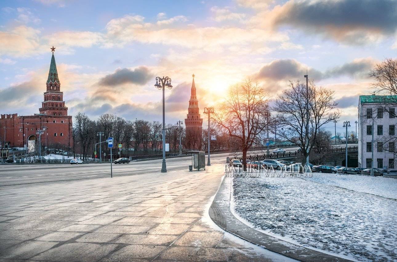 москва, кремль,утро, зима, Юлия Батурина