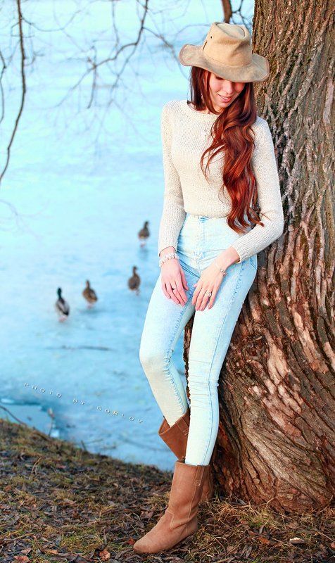 8,portrait,spring,moscow,nature Blue Spring *Jonicartoon* фото превью